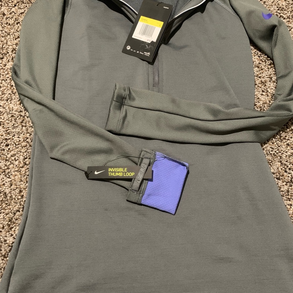Brand New Womens Nike Pro Running Jacket Hyperwarm - Picture 5 of 6